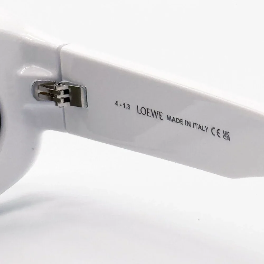 NEW LOEWE SUNGLASSES LW40033I 21C WHITE UNISEX EYEWEAR